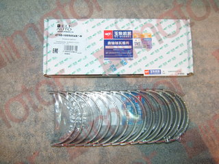 Вкладыши коренные 0.00 (YC6J220-50, YC6J210-20, YC6J245-30) (комплект 14шт) красные "Оригинал"