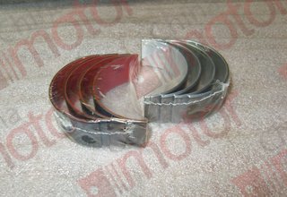 Вкладыши шатунные 0.00 (ISF2.8) н/о, ширина 22мм, 8шт в упаковке,(Верхний с КРАСНЫМ полимерным покрытием) "CM"