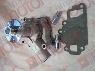 Насос водяной УМЗ-4216 Газель NEXT (А274) "CM" (с прокладкой, 2 фитингами)