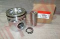Поршень двигателя (ISBe,ISDe) V=4.5,6.7 {STD} E-4 в сборе {поршень,кольца поршневые,кольца стопорные) "Аналог"