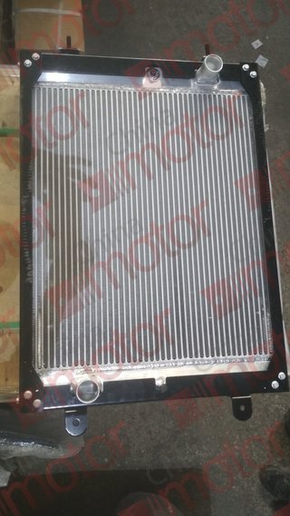 Радиатор охлаждения двигателя VOLGABUS 5270.0H (Ситиритм 10 DLe) 61х73, по подушкам 40см "Оригинал"