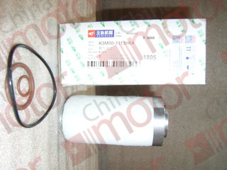 Фильтр газовый YC6L280N-52,YC4G190N-50 FOTON BJ6105 (элемент) низкого давления D56.7 H119 (для K3M00-1113H60) "Аналог"