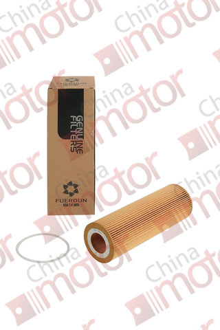 Фильтр масляный SCANIA 4 SERIES (1995-2007) "FUERDUN" (с уплотнительным кольцом) (вставка) D90.d45.H281