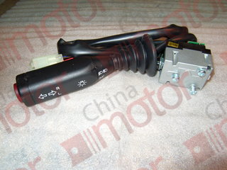 Переключатель подрулевой XML6127JR,6126JR поворотов и света (левая сторона) 10-контактов "Аналог"