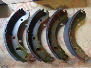 Колодки тормозные Газель NEXT барабанные задние комплект 4 шт "СМ"