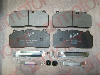 Колодки тормозные Haldex DB22LT SAF SKRS (1994-1999) дисковые 4шт с установочным комплектом "Аналог" 210x93.8x30 "Power king" BMK WVA29175