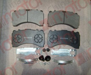 Колодки тормозные Knorr SL7 комплект "СМ" (с установочным комплектом) (208x114x30)