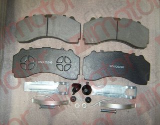 Колодки тормозные Knorr SM7 комплект "СМ" (с установочным комплектом) (245x113,7x30)