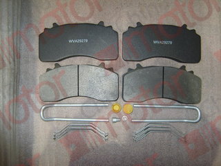 Колодки тормозные Wabco MAXX 22 комплект "СМ" (с установочным комплектом) (218x107,6x30)