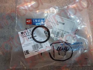 Кольцо уплотнительное 3.2X100 YC6L280N-52 VOLGABUS 5285.G2 (Серпантин G) "Оригинал" NBR