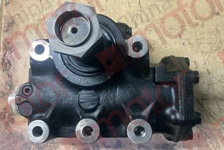 Механизм рулевой КамАЗ-6282 E-Bus, XML6139JR-3141082 (ВРАЩЕНИЕ ВАЛА ВХОДНОГО И ВЫХОДНОГО В РАЗНЫЕ СТОРОНЫ!) (горизонтальное крепление)