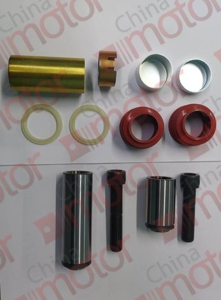 Ремкомплект суппорта KNORR SN6,7/SK7 (направляющие D36x114,D36x64; болты, втулка D40x82, пыльники, заглушки) "CM"