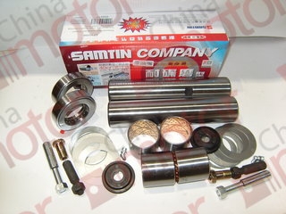 Ремкомплект шкворней на ось D50xL240mm Volgabus Серпантин (два клина) "SAMTIN"