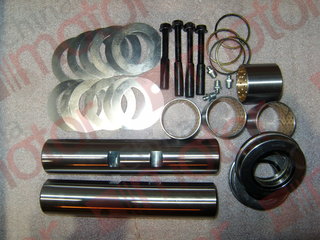 Ремкомплект шкворней на ось D47,55xL230mm (D1.87"xL9.06") МАЗ-206 (ось DANA) "SAMTIN" (2 клина)