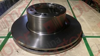 Диск тормозной MB ACTROS/AXOR D430mm,H143mm, передний, вентилируемый "Аналог"