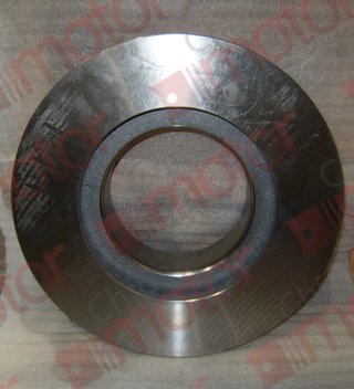 Диск тормозной XMQ6127,6129 задний 10 отв.-M16 PCD=238 D=430 d1ст=255 T=45 H=124 "Аналог" (без отв. для крепления кольца ABS)