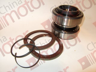 Подшипник ступицы ЛиАЗ 5292.65 (с 06.2019) 68x125x115 передней (блок подшипников, кассетный) "Hande Axle" комплект с сальниками