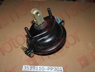 Камера тормозная T20 QINGLING QL1110AN передня левая/правая (барабанная) M12x120-шпильки; шток-61мм; dотв-12мм; D150; M16-порт центральный