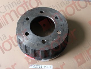 Барабан тормозной передний QINGLING QL1110AN, ISUZU NQR71,NQR75,NPR75 6отв. 3501711-P301, 8971881150 D320xB137XH164