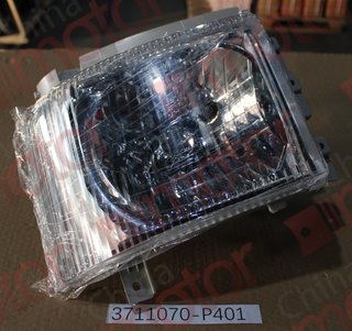Фара 24V QINGLING QL1110AN, ISUZU FVR34/CYZ52 левая ('эл. корректор) 8982255980, 4101010-P401, 8982413150