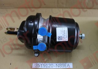 Энергоаккумулятор QINGLING QL1080AK, ISUZU NKR77 задний правый (M22x1.5-2-порта) (барабанный)