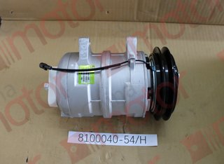 Компрессор кондиционера DKS-15SE QINGLING QL1080AK (100PG/180cm3) 4KH1 (шкив 1-руч.)