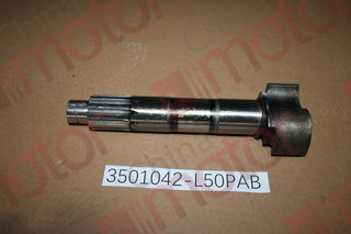 Вал тормозной QINGLING QL1080AK передний правый S-образный. (10шл-D37.4) D38, L=255