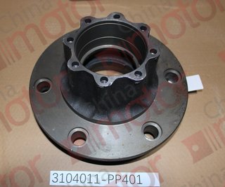 Ступица задняя QINGLING QL1110AN, ISUZU NPR/NQR71/75 (ABS) 6отв, полуось 8отв 8972503211, 8971075490
