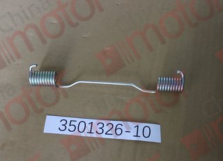 Пружина стяжная (L185mm) колодок тормозных QINGLING QL1080AK, ISUZU NLR85 (1 шт.) 600p 8970787390