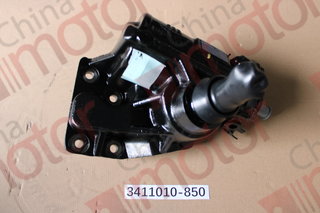 Механизм рулевой QINGLING QL1080AK, ISUZU NKR55 в сборе ZDZ-52E 8973561058 (600p)
