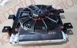Радиатор кондиционера QINGLING QL1110AN с вентилятором в сборе ISUZU 8980255200