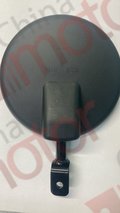 Зеркало QINGLING QL1080AK,QL1110AN, ISUZU FVR34 парковочное правое переднее, в сборе с кронштейном 700p D205 R160 круглое