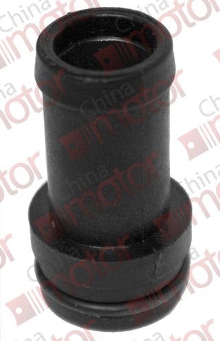 Патрубок жидкостного подогревателя 16ЖД24,12ЖД24 (прямой пластиковый для подвода охлаждающей жидкости в теплообменник от электронасоса) "ПРАМОТРОНИК"