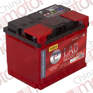 АКБ 6СТ-60 «E-LAB» о.п. 242x175x190 580А "ЕАЗ"