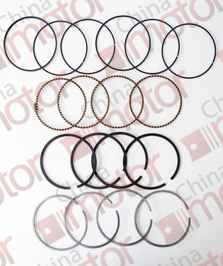 Кольца поршневые 0.0 (комплект на двигатель) (491QE E-2) GW Deer, Safe, Sailor "Аналог" "CM"