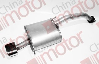 Глушитель задняя часть Lifan Smily "Аналог" "CM"