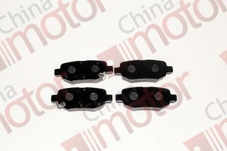 Колодки тормозные задние Lifan X60  (4 шт.) "Аналог" "CM"