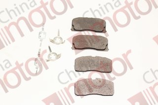 Колодки тормозные передние Lifan Smily  (4 шт.) "Аналог" "CM"