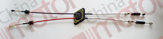 Трос КПП Lifan X60 переключения передач (комплект) "Аналог" "CM"