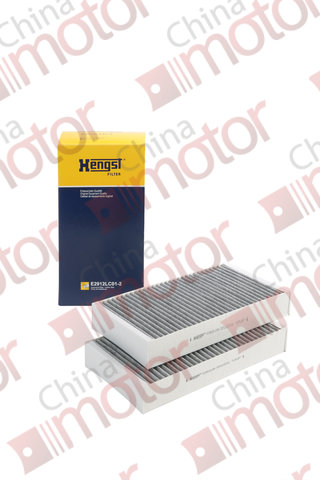 Фильтр салона MERCEDES-BENZ угольный (OEM A1668300118; A164830021864; A1648300218) E2912LC01-2 "Hengst"