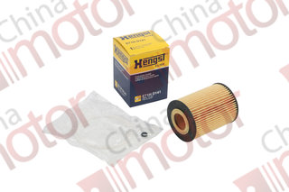 Фильтр масляный( OEM A6421800009; K05175571AA; 05175571AA; 71775177) E71HD141 "Hengst"