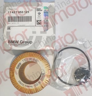 Фильтр масляный BMW 1-F20/F21/ 3-F30/F31/ 5-F10/F11 элемент 11427953125 "Оригинал"