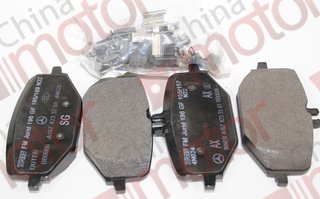 Колодки тормозные MERCEDES BENZ W167 GLE (2018>) задние комплект A0004207303 "Оригинал"