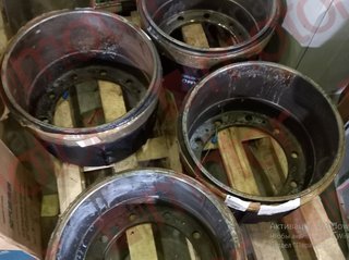 Барабан тормозной Камаз "Прамо" УЦЕНКА (Коррозия и солевые подтёки)