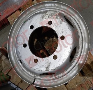 Диск колеса FOTON 1099 6 отверстий, со стопорным кольцом 1106931100004 "УЦЕНКА" (Многочисленные царапины, потёртости)