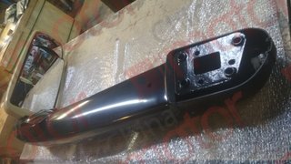 Зеркало ZK6122H9 левое (после 2018г) (ЧЕРНОЕ под покрас) в сборе "CM" "УЦЕНКА" (повреждения корпуса: вмятина, царапины, потертости)